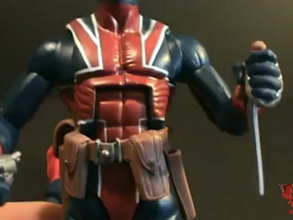 Toy Spot - Marvel legends Red Hulk Series Union Jack figure