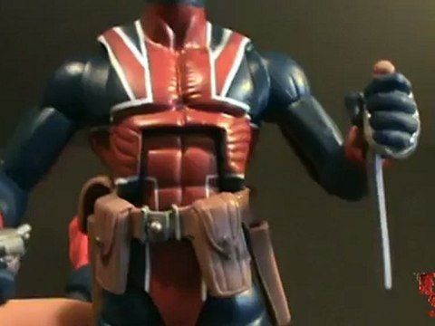 Toy Spot - Marvel legends Red Hulk Series Union Jack figure