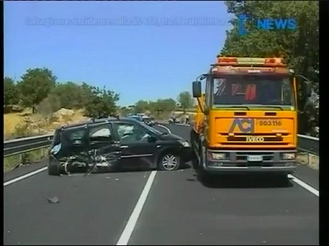 Caltagirone: Incidente Sulla SS 417, Fra I Feriti Bimba di 3 Anni - News D1 Television TV