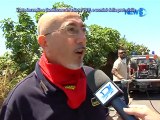 Vasto Incendio A Cannizzaro: In Azione VV.F. E Uomini Della Prot. Civile - News D1 Television TV