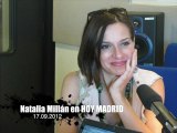 Natalia Millán entrevistada en 