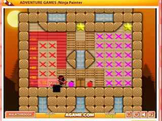 Ninja Painter on game4mania.com