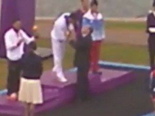 JO Londres - Podium et Marseillaise !