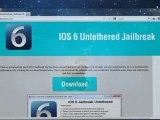 Jailbreak iOS 6 / 5.0 iPhone 4/3Gs iPod Touch 4G/3G & iPad 1/2