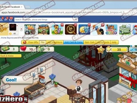 chefville cheats how to get cash free