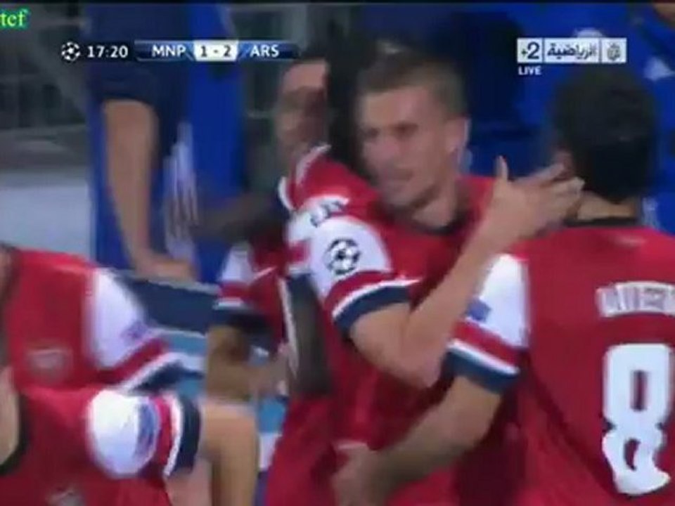 مونبيليه 1-2 ارسنال