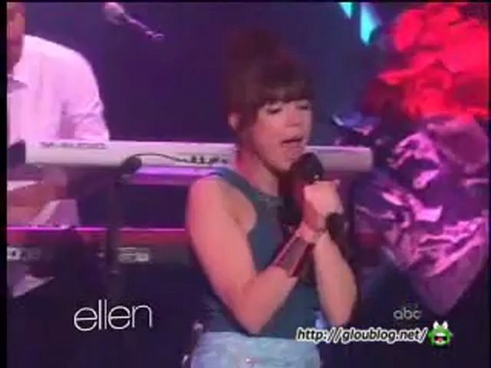 Carly Rae Jepsen Second Performance Sept 18 2012