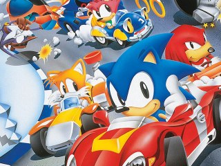 CGRundertow SONIC DRIFT 2 for Sega Game Gear Video Game Review