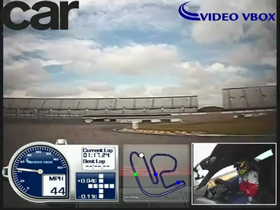 Audi R8 V10 (2011) hot lap at Rockingham