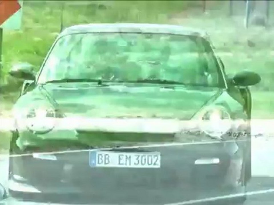 Porsche GT2 (2011) spy video