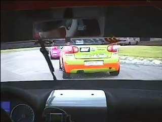 VW Golf GTI Mk5 crash at Rockingham (2008)
