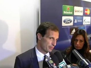 Allegri: "Bene non prendere gol, sapevamo che era un girone difficile"
