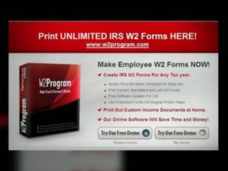 Make UNLIMITED W2 Forms INSTANTLY!