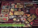 Horoscopo Tauro 21 al 27 de setiembre 2008 - Tarot