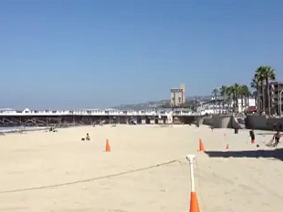 At the beach
