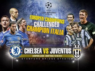 Watch Chelsea Vs. Juventus Live Stream Online 19/09/2012