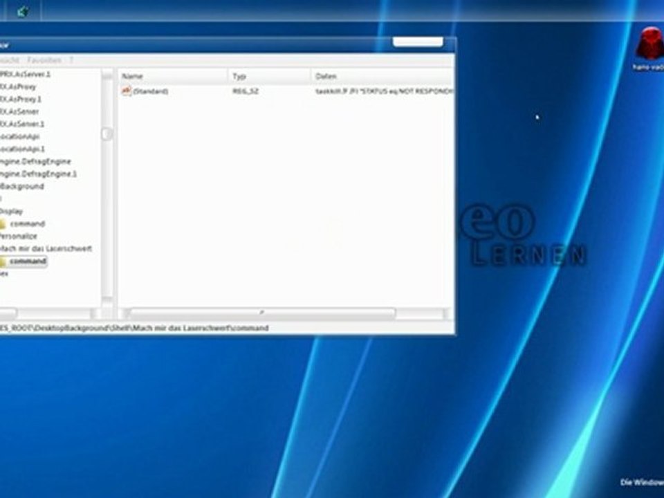 Nicht antwortende Prozesse über Kontextmenü beenden