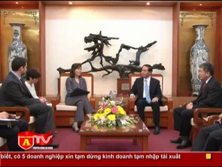 ANTÐ - Bộ Công an tiếp và làm việc với đoàn quốc tế