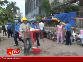 ANTÐ - Ra quân đảm bảo ANTT ở bến xe Mỹ Đình