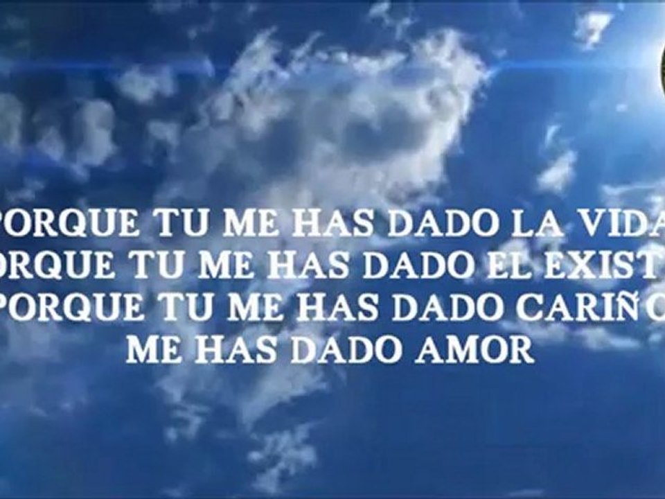 Mi pensamiemto eres Tu (pista karaoke)