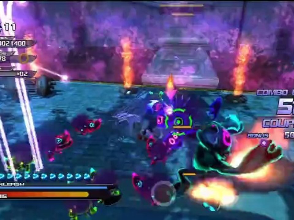 Sonic Unleashed - Chun-Nan : Dragon Road Acte 1-2 (Nuit)