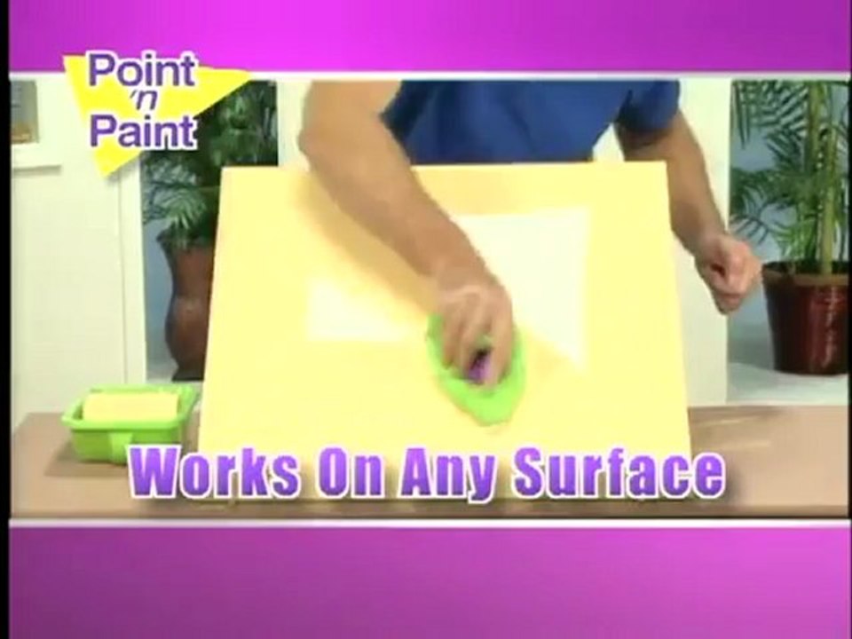 http://www.bitenekadar.com :Point and Paint Pratik Duvar Boyama Seti