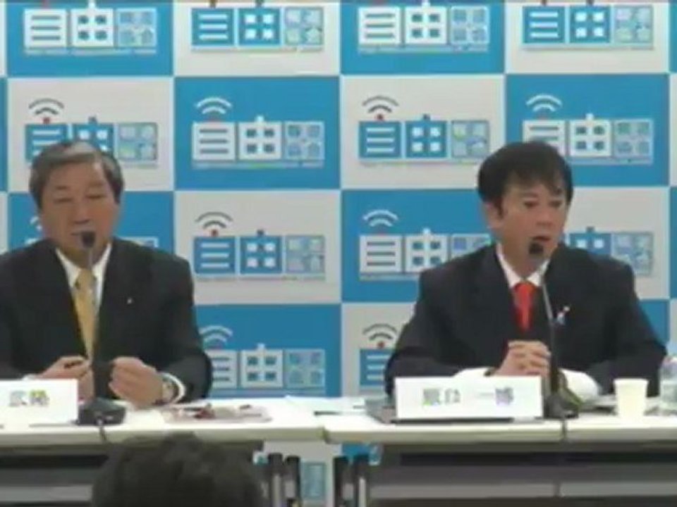 20120918 《索引付》2/2 自由報道協会主催 民主党代表選候補者合同記者会見
