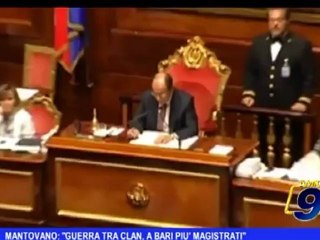 Mantovano: "Guerra tra clan, a Bari più magistrati"