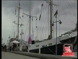 Napoli - L'ultima tappa del veliero Estelle della Freedom Flotilla (18.09.12)