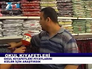 Zilede okul kıyafetleri fiyatları