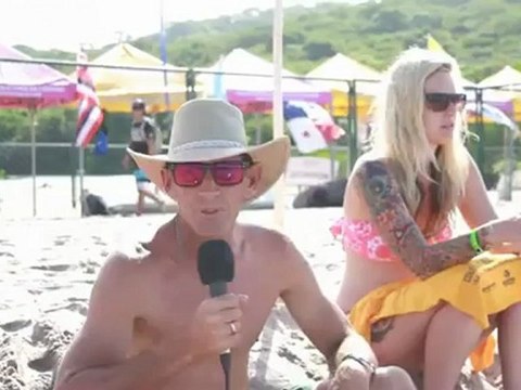 Jhon Schmidenberg on the 1st Day of the Nicaragua ISA World Masters 2012