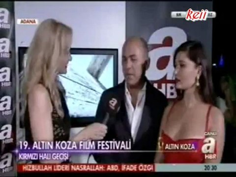 Nurgül Yeşilçay on 19.Altın Koza Film Festivalı 2012 - Röportaj