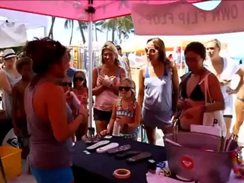 ROXY Waikiki Classic 2012 with Team Rider Kelia Moniz