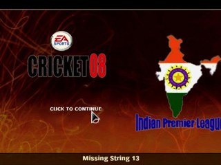 Cricket screen boom boom chicka chicka lol