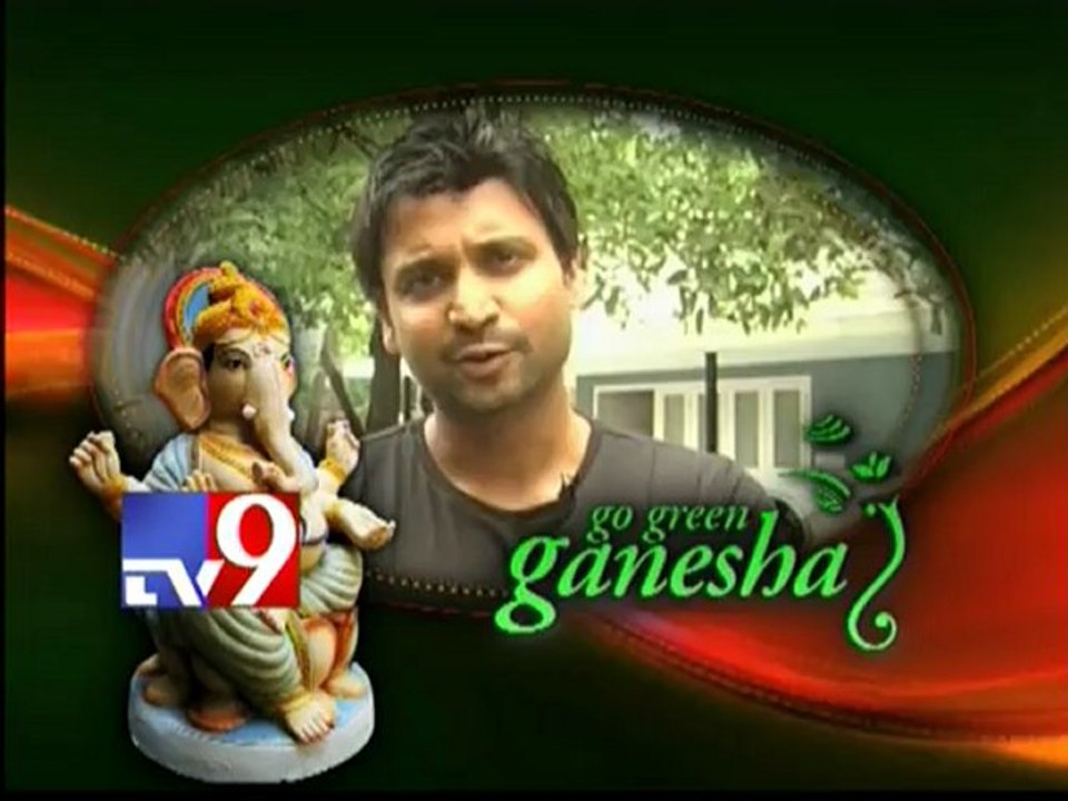 Sumath supports Go Green Ganesh