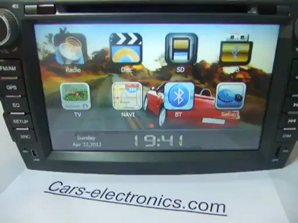 Toyota Corolla DVD Player GPS navigation