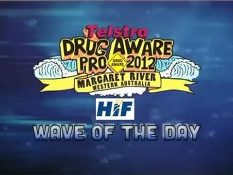 Telstra Drug Aware Pro 2012: Day 5 Wave Of The Day