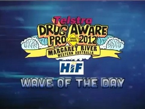Telstra Drug Aware Pro 2012: Day 3 Wave Of The Day