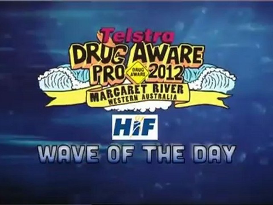 Telstra Drug Aware Pro - Day 2: Wave Of The Day