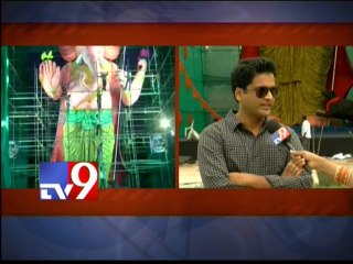 Tv9's eco-friendly Ganesha better than last time's - Actor Shivaji