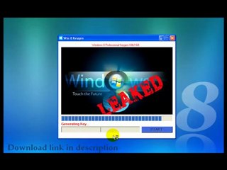 Windows 8 Keygen - Free Download - 2012