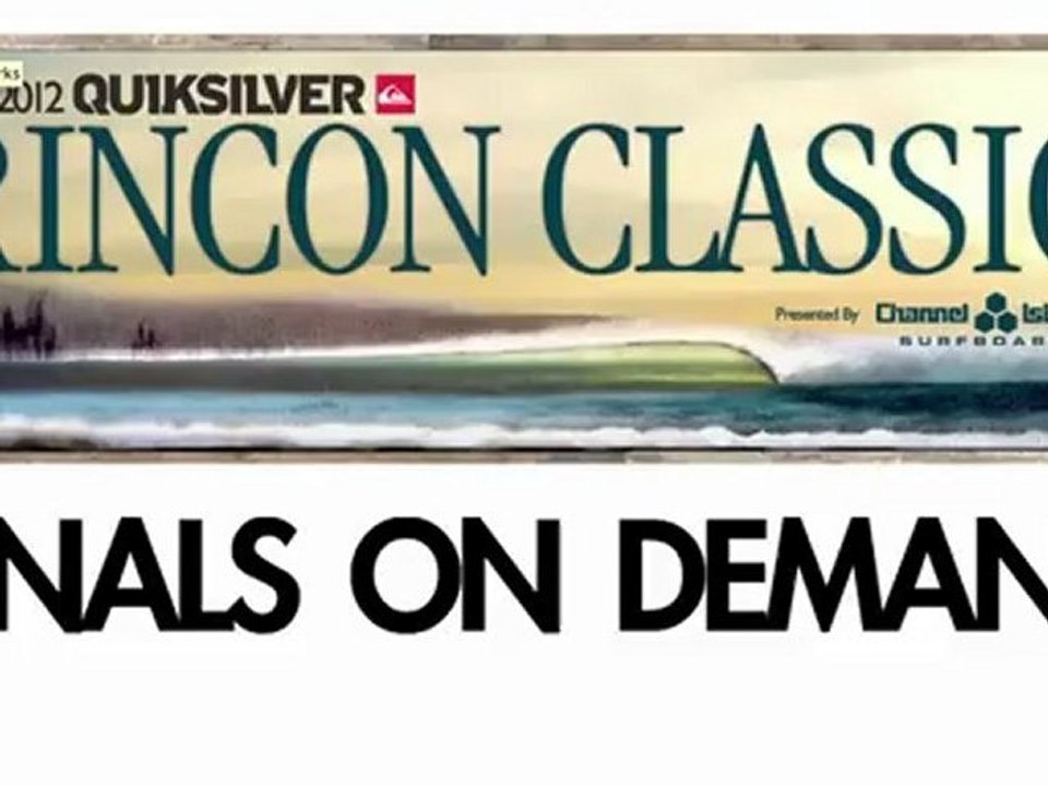 Quiksilver Rincon Classic 2012 - Dane Reynolds Red Bull Air Show