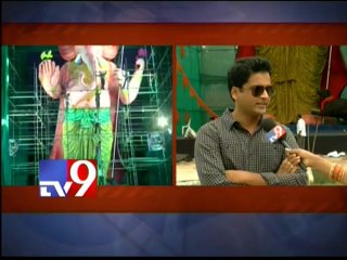 Tv9's eco-friendly Ganesha better than last time's - Actor Shivaji