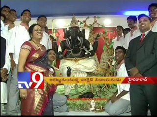 Eco-friendly Chocolate Ganesha!