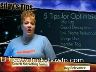 Best SEO Optimization Tips - SEO Optimization Tutorial (2013)