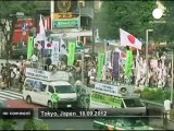 Japanese nationalists rally in Tokyo over... - no comment