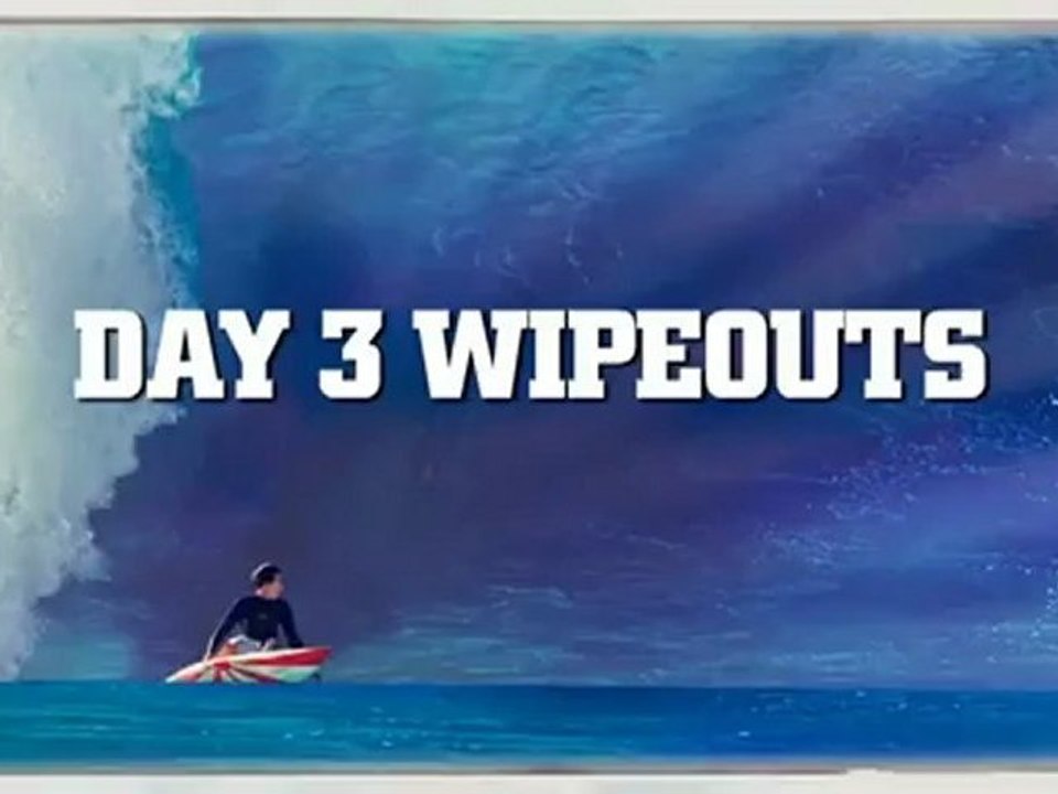 Billabong Pipe Masters 2011 - Worst Wipeouts Day 3