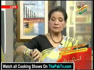 Handi With Zubaida Tariq By Masala Tv - 19th September 2012 - Part 1