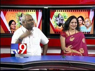 Singer Sunitha and Keeravani in Tv9 studio - Part 3