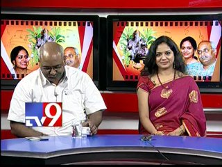Singer Sunitha and Keeravani in Tv9 studio - Part 4